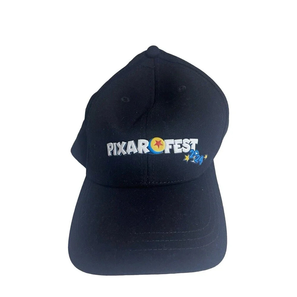 Disneyland Resort Pixar Fest 2024 Baseball Cap Hat Adjustable Strap Back RARE